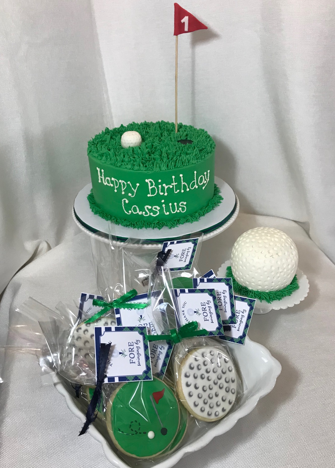 1st Birthday Golf theme